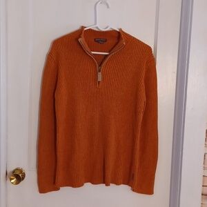 Woolrich pullover sweater pumpkin Heather color women's size xlarge